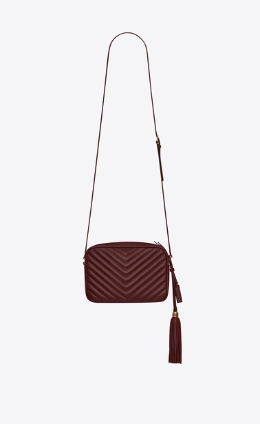 LOU camera bag in matelassé leather